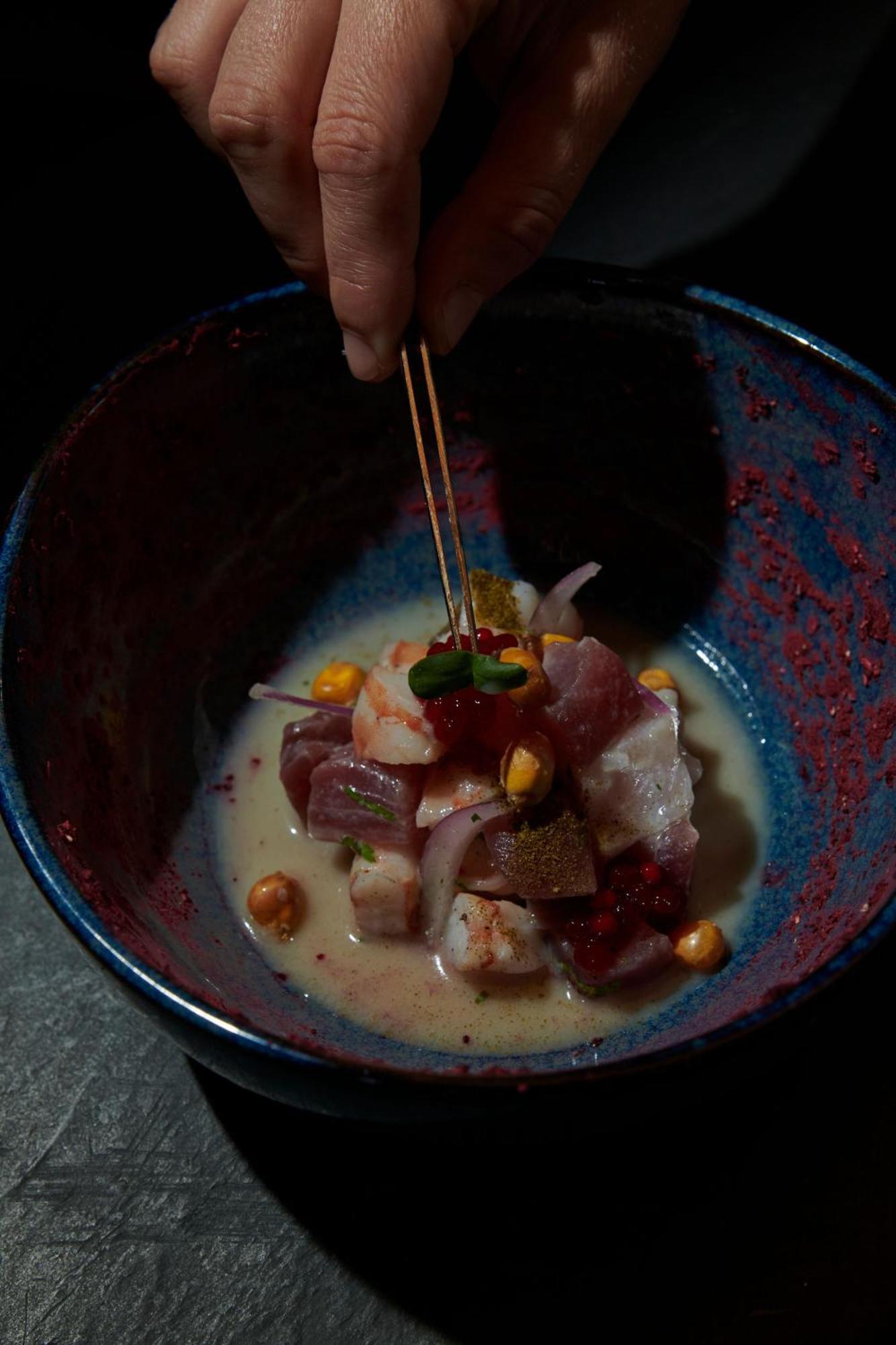The Click Clack Hotel Medellín Kültér fotó Ceviche